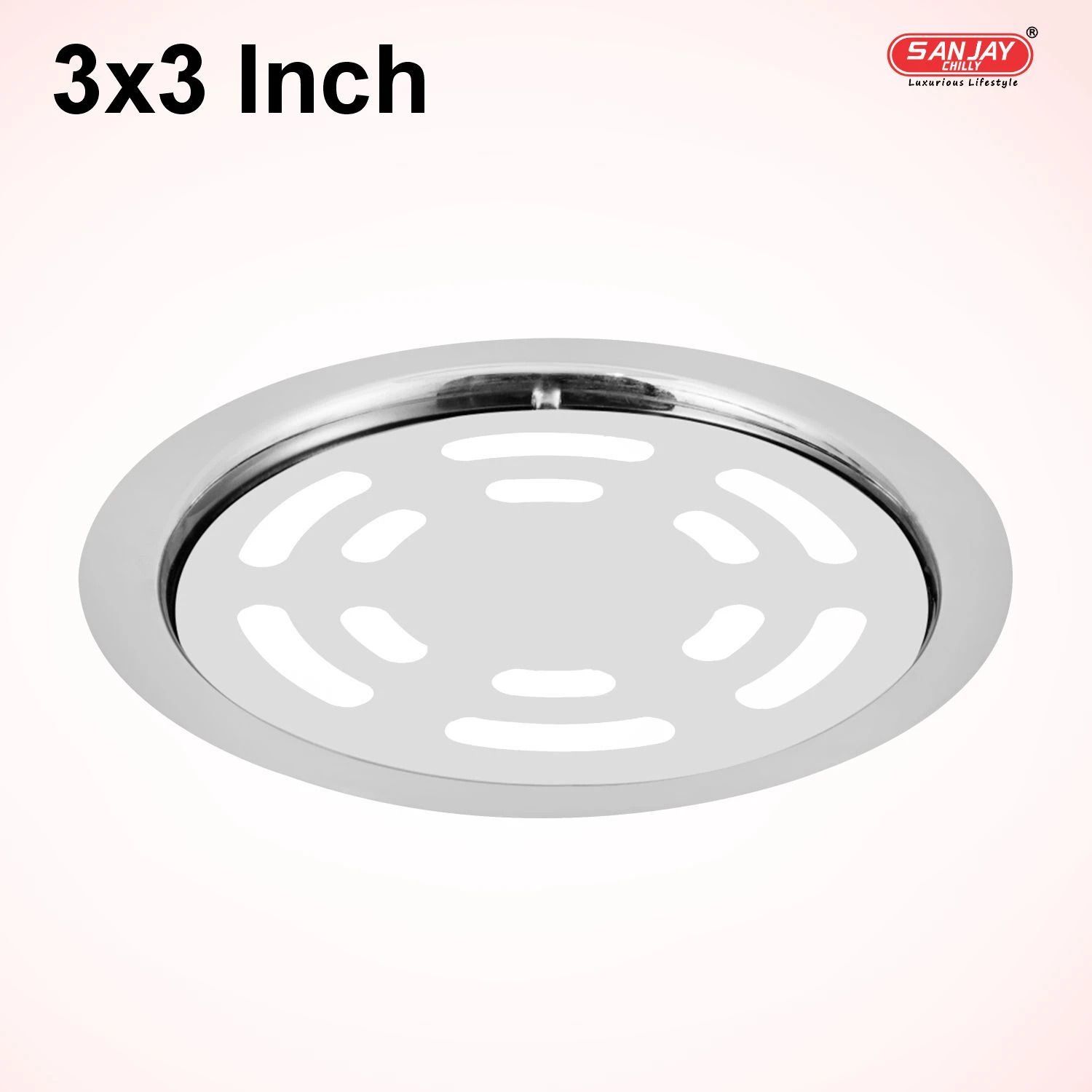 sanjay chilly Floor Stainless Steel Push Down Strainer-picture-17