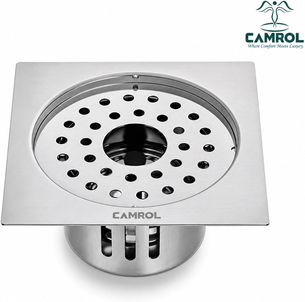 camrol Floor Stainless Steel Push Down Strainer-picture-19