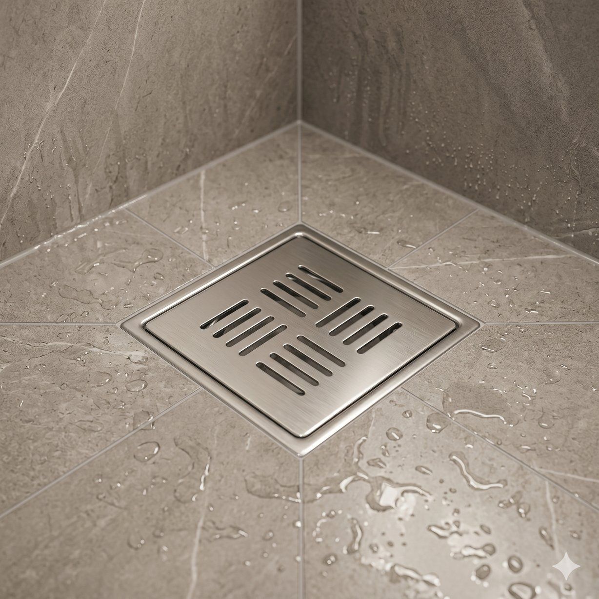 flotap Floor Stainless Steel Push Down Strainer-picture-20