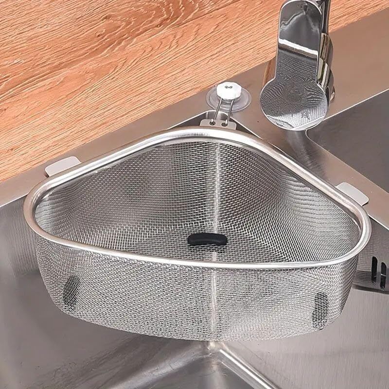 ridhkesh enterprise Kitchen Sink Stainless Steel Push Down Strainer-picture-45