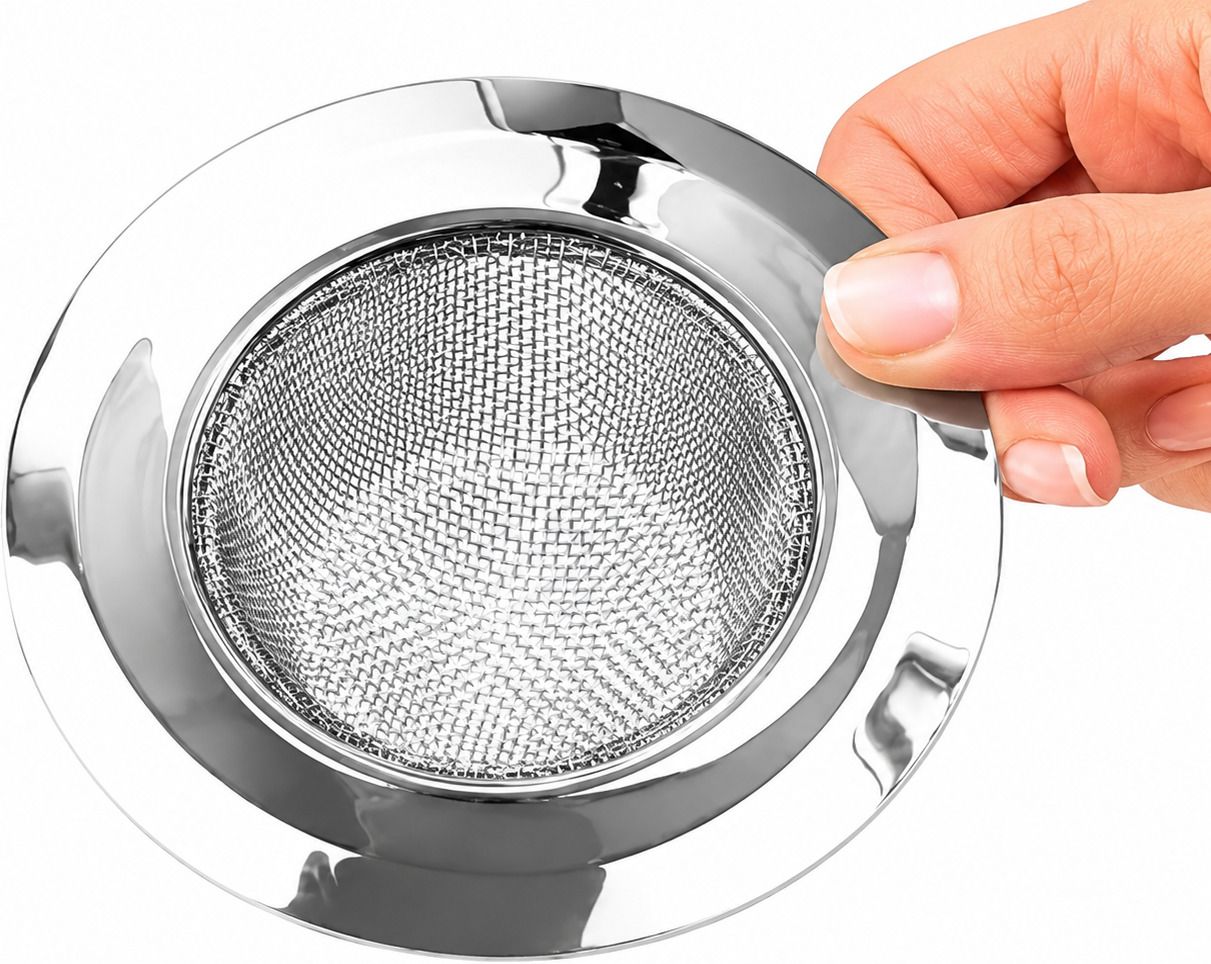 sri radhika enterprise Kitchen Sink Stainless Steel Push Down Strainer-picture-26