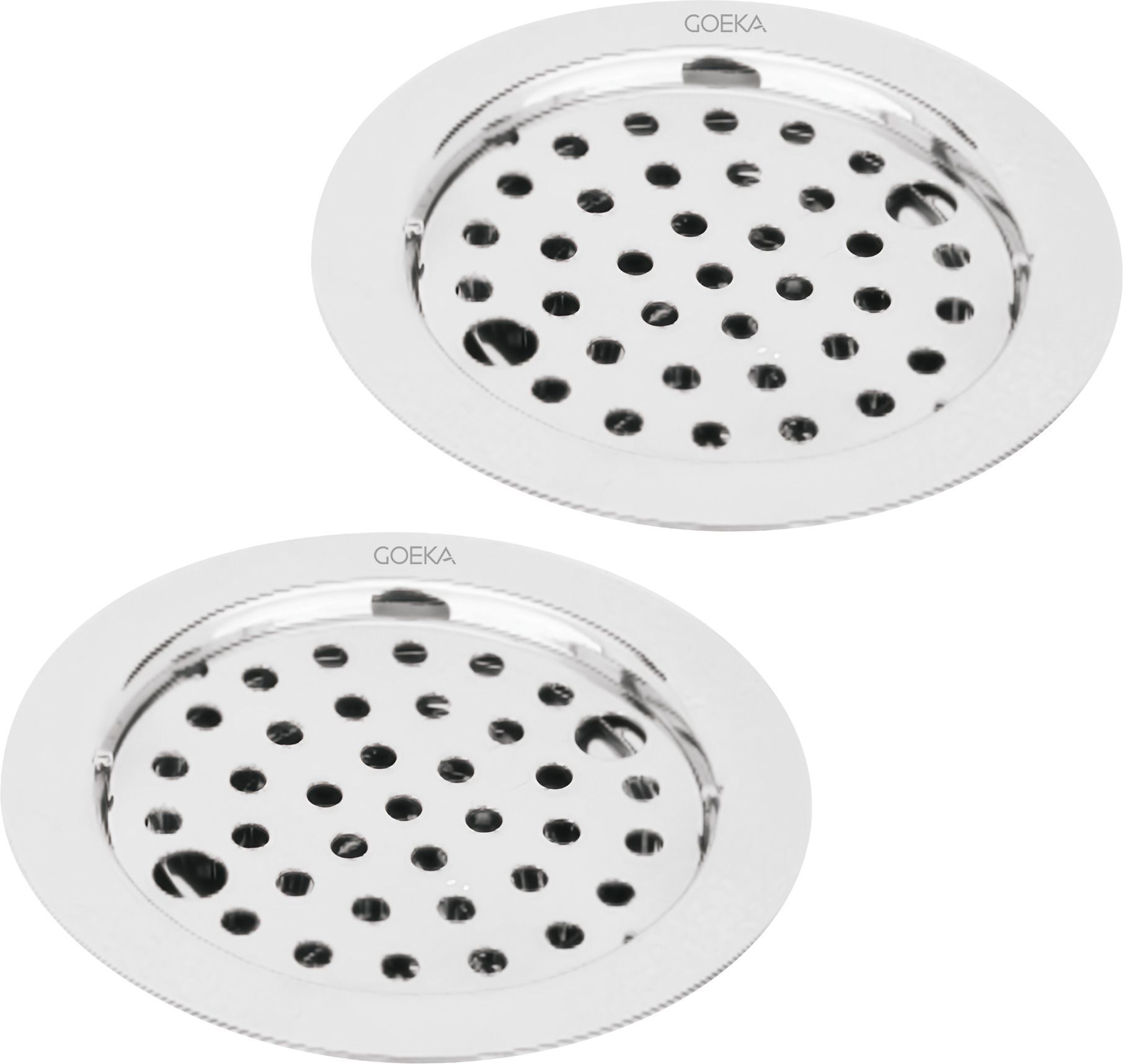 goeka Floor Stainless Steel Push Down Strainer-picture-22