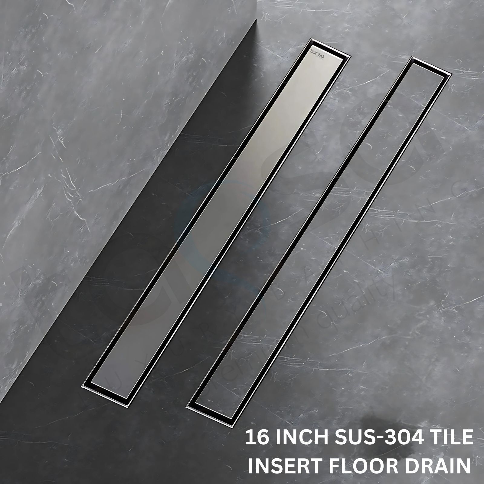 Floor Stainless Steel Push Down Strainer