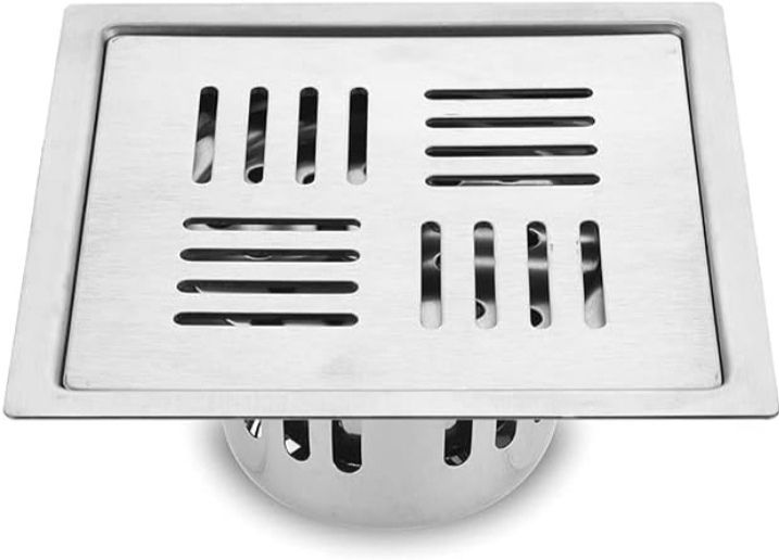 rj traders Floor Stainless Steel Push Down Strainer-picture-25