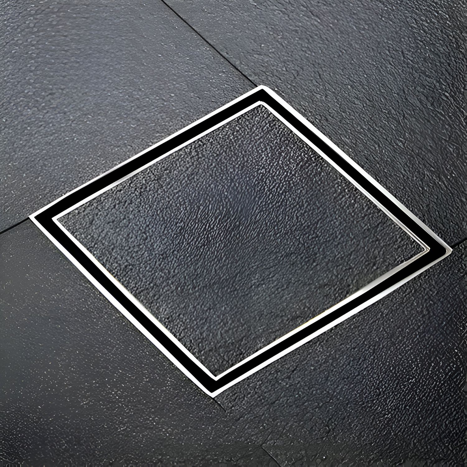 Floor Stainless Steel Push Down Strainer