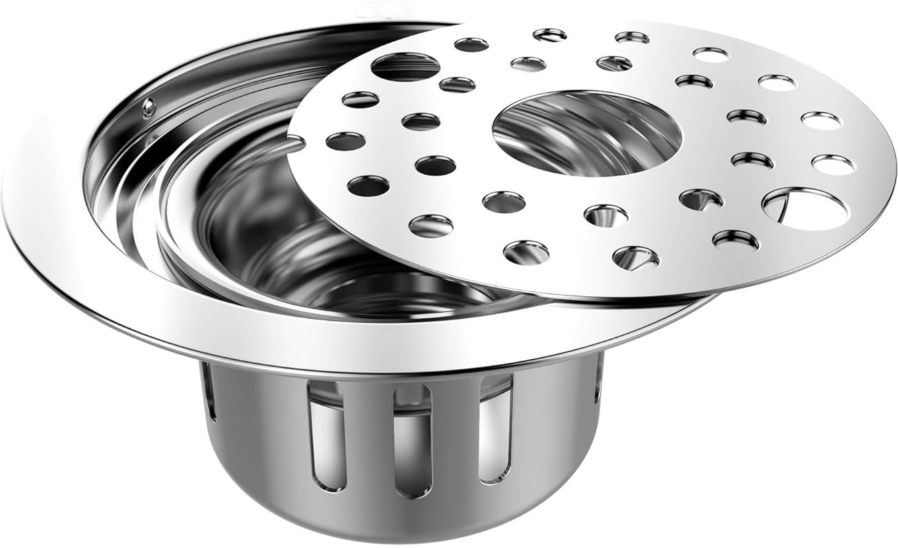 kimson Floor Stainless Steel Pop-Up Strainer-picture-19