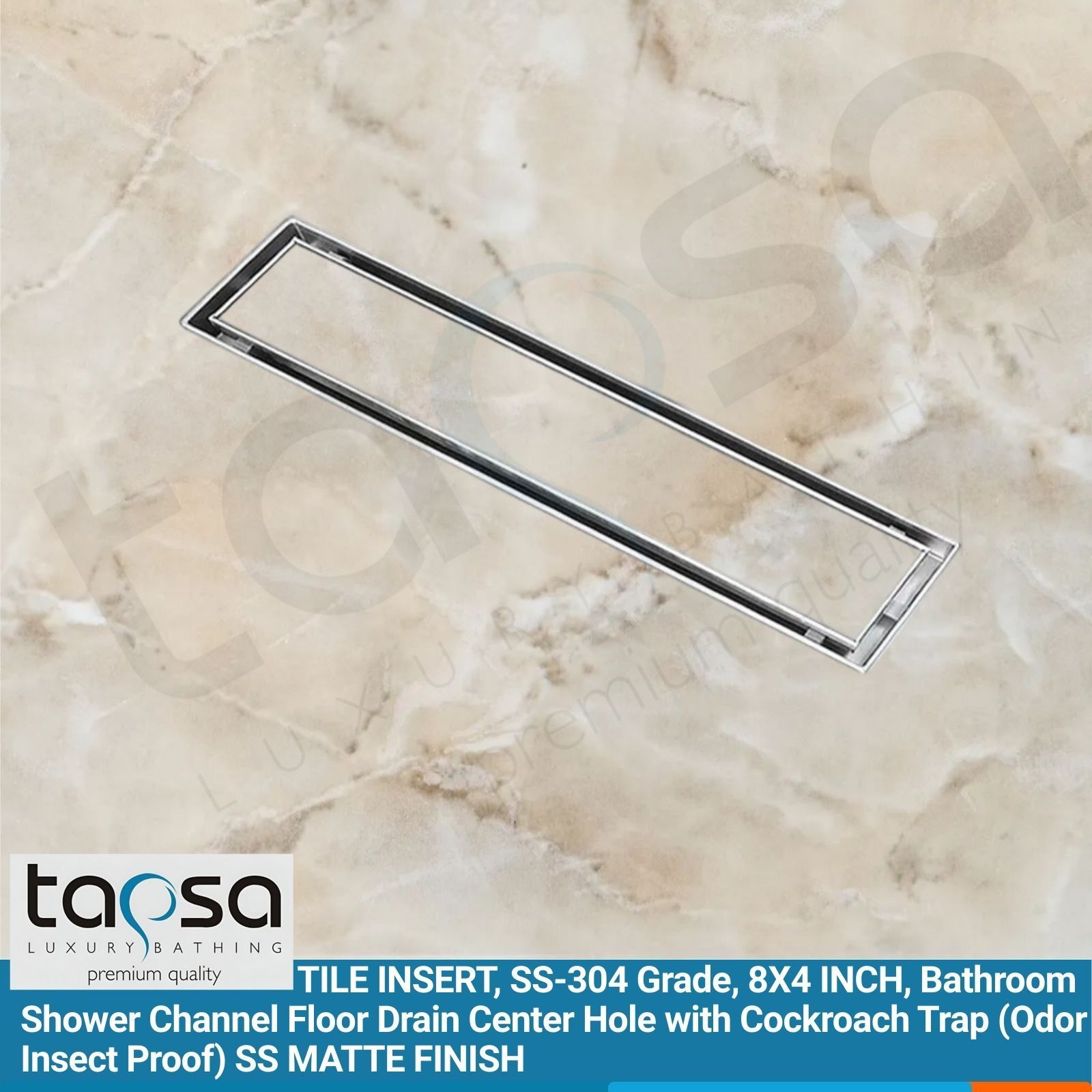 tapsa Floor Stainless Steel Push Down Strainer-picture-31