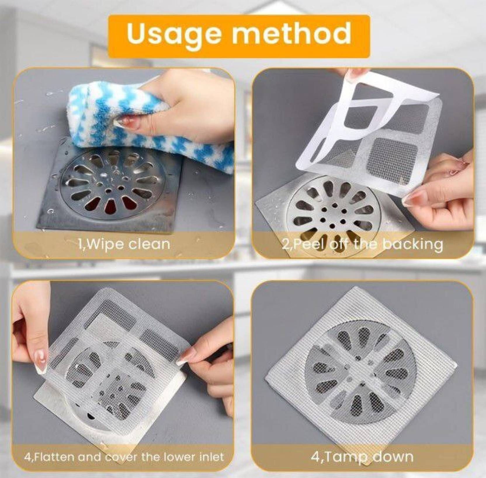 Bathroom Sink Stainless Steel Pop-Up Strainer-image-23