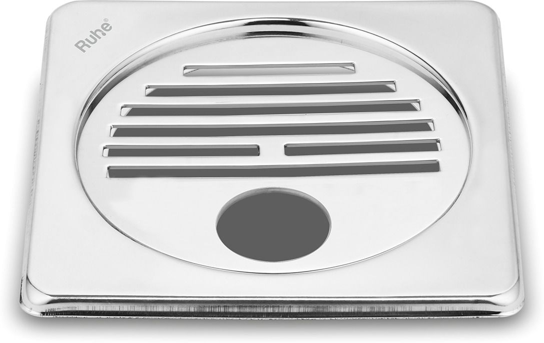 Floor Stainless Steel Push Down Strainer