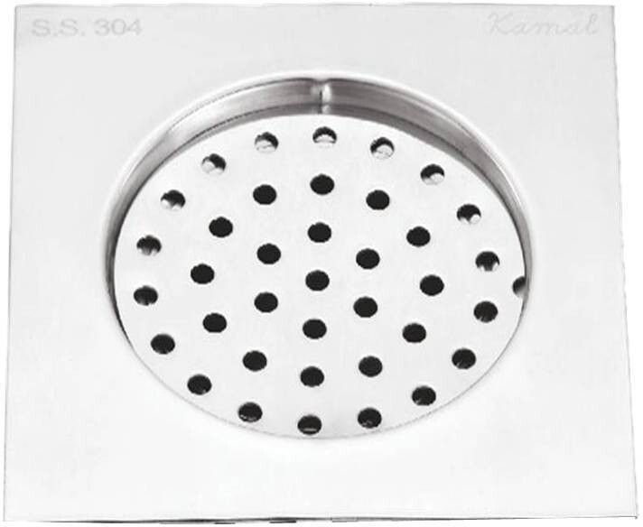 kamal Floor Stainless Steel Push Down Strainer-picture-10