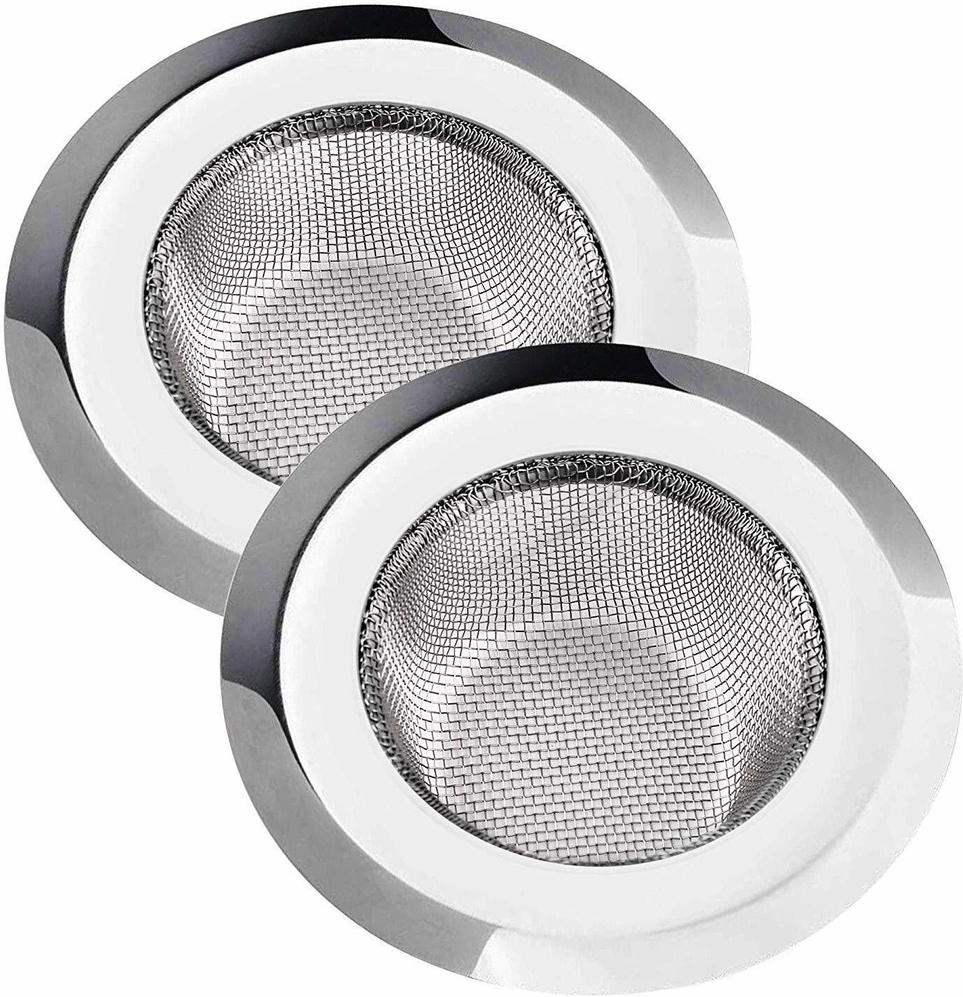 Kitchen Sink Stainless Steel Push Down Strainer