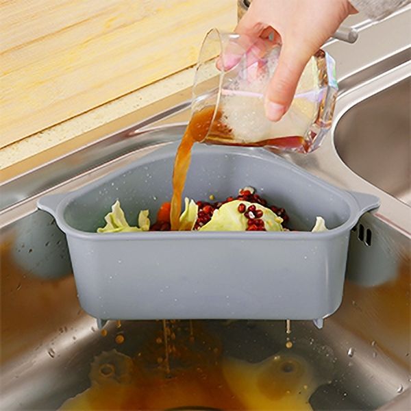 Kitchen Sink Plastic Pop-Up Strainer-image-26