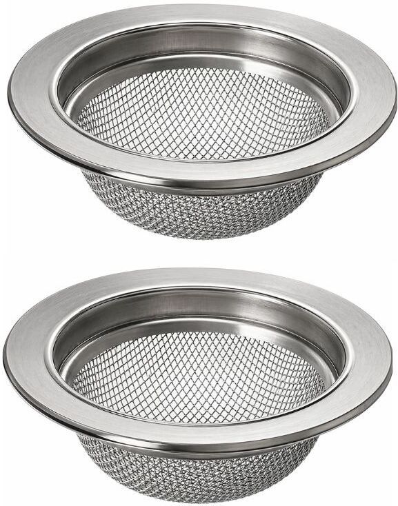Kitchen Sink Stainless Steel Push Down Strainer-image-12