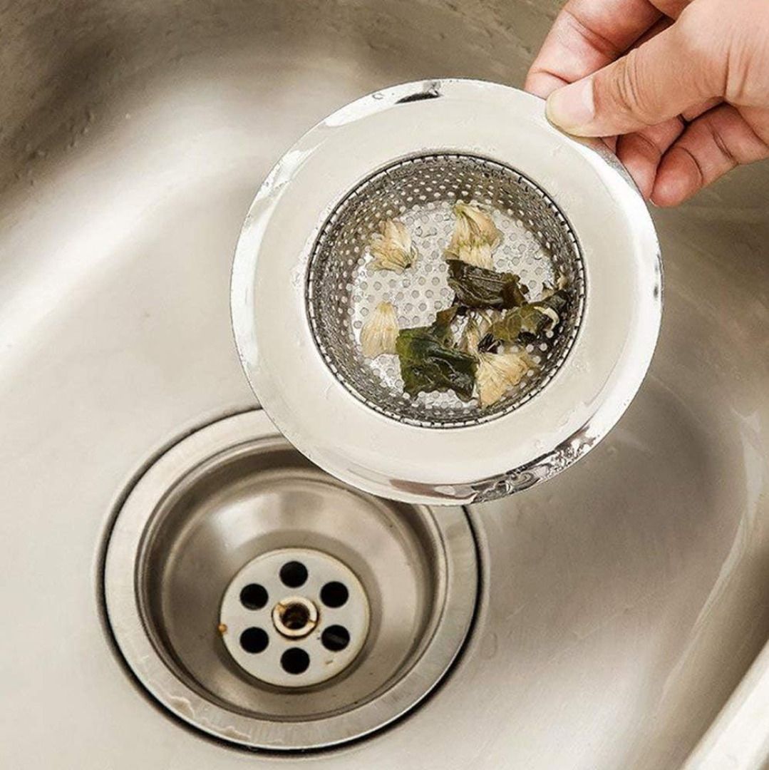 longjourney Basin Stainless Steel Push Down Strainer-picture-19