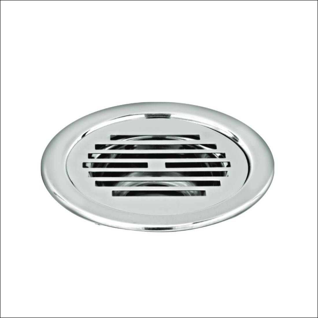 sanjay chilly Floor Stainless Steel Push Down Strainer-picture-24