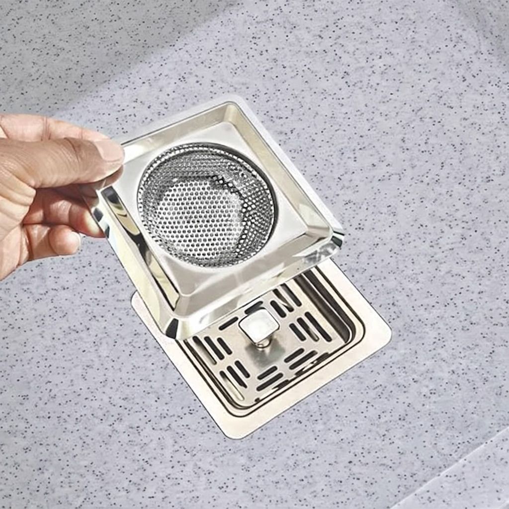 sahuware Basin, Bathroom Sink, Bathtub, Floor, Kitchen Sink Stainless Steel Pop-Up Strainer-picture-21