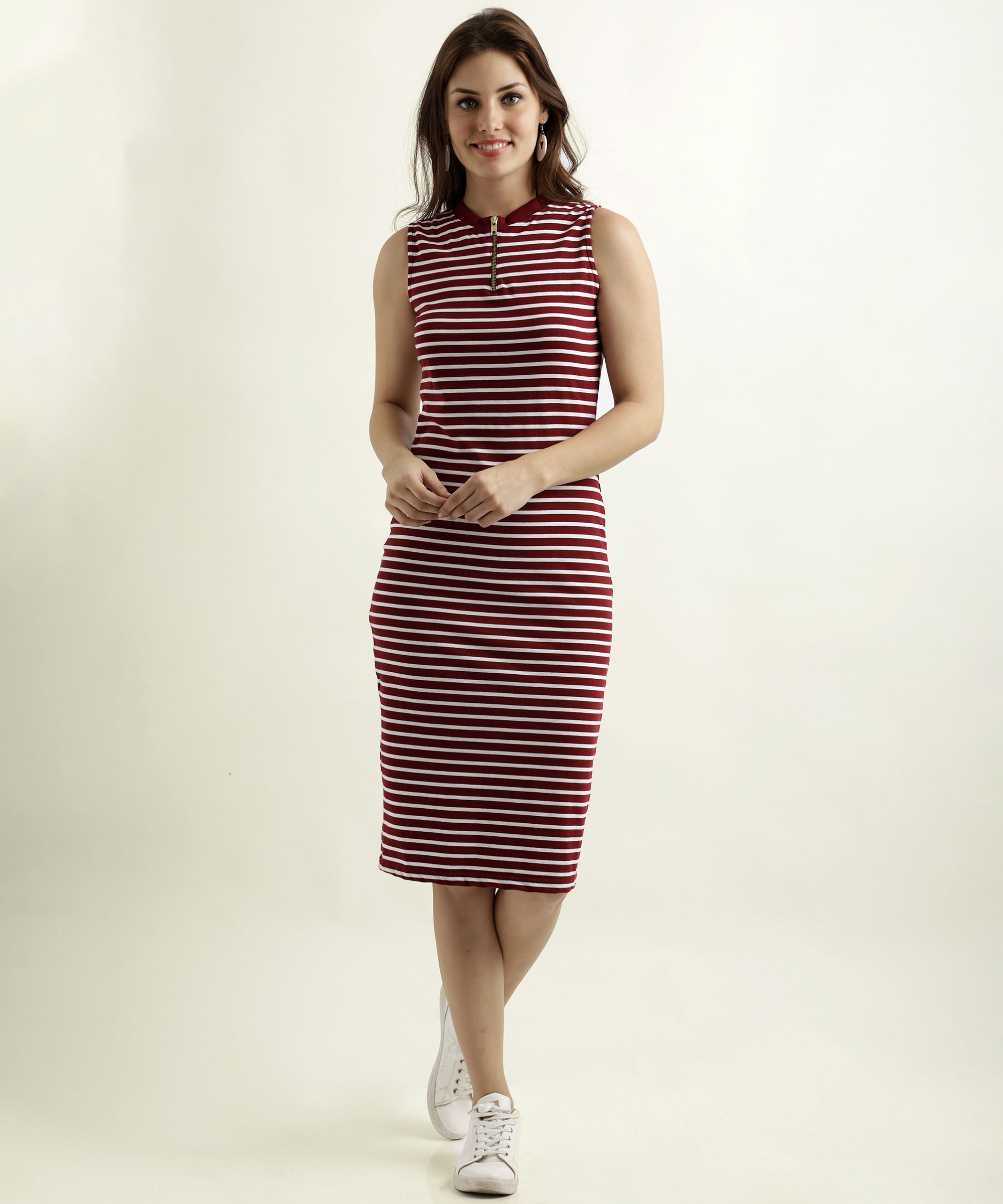 miss chase Women Sheath Multicolor Knee Length Dress-picture-12