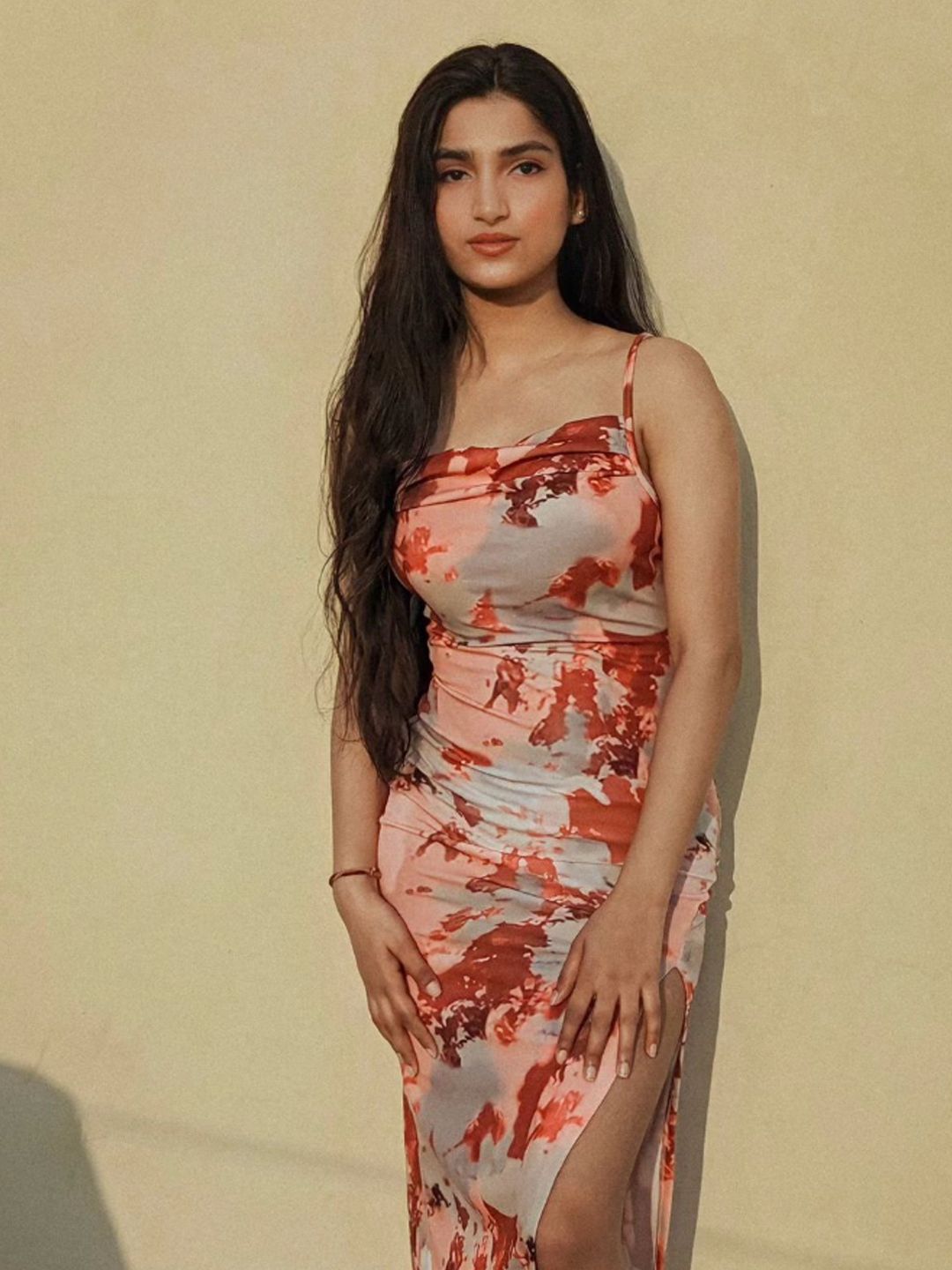 tandul Women Bodycon Multicolor Maxi/Full Length Dress-picture-35