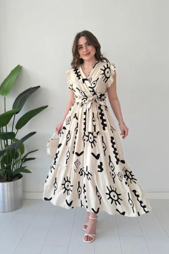 Women A-line Black Maxi/Full Length Dress