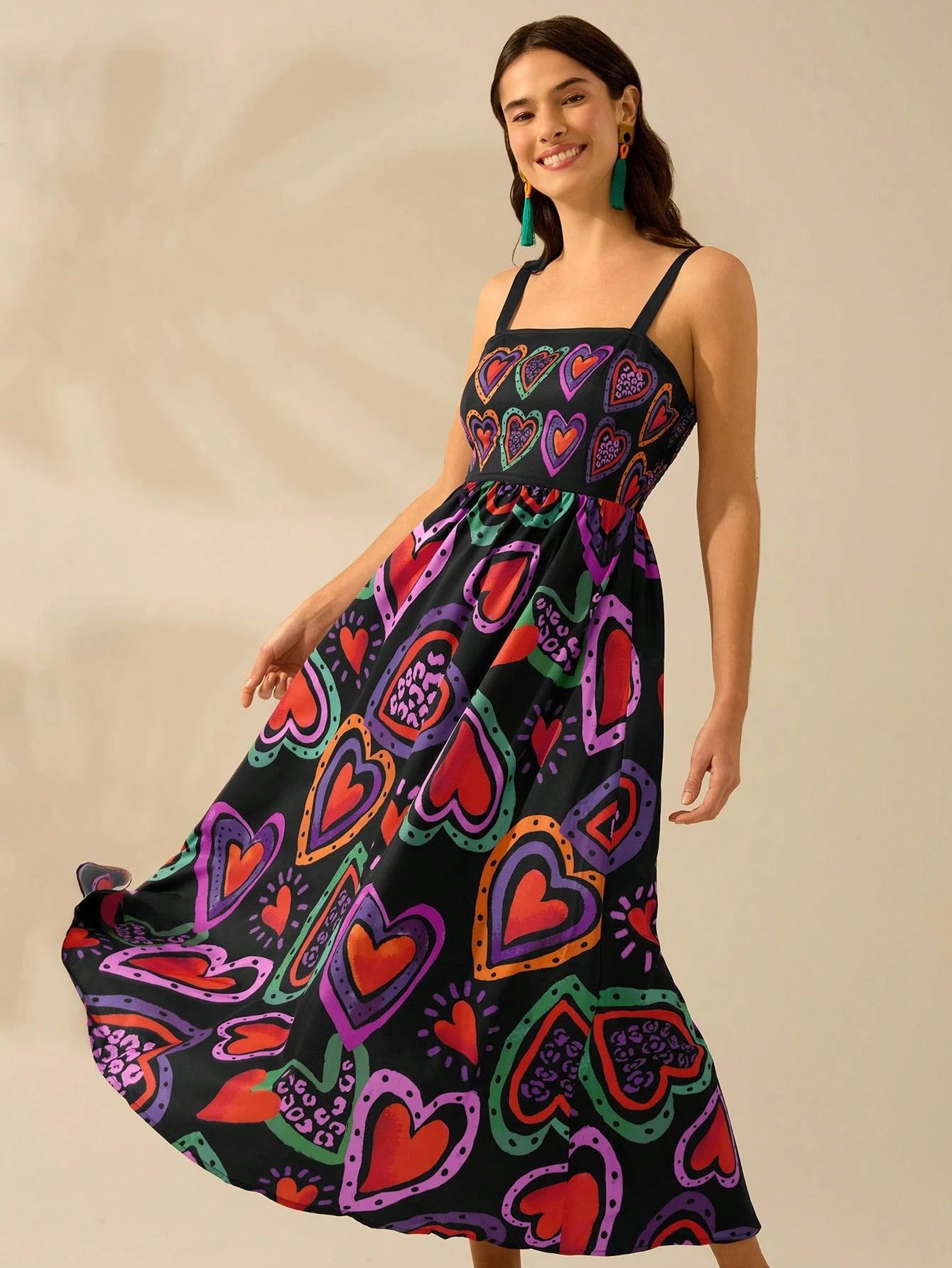 deklook Women Fit and Flare Black Maxi/Full Length Dress-picture-25