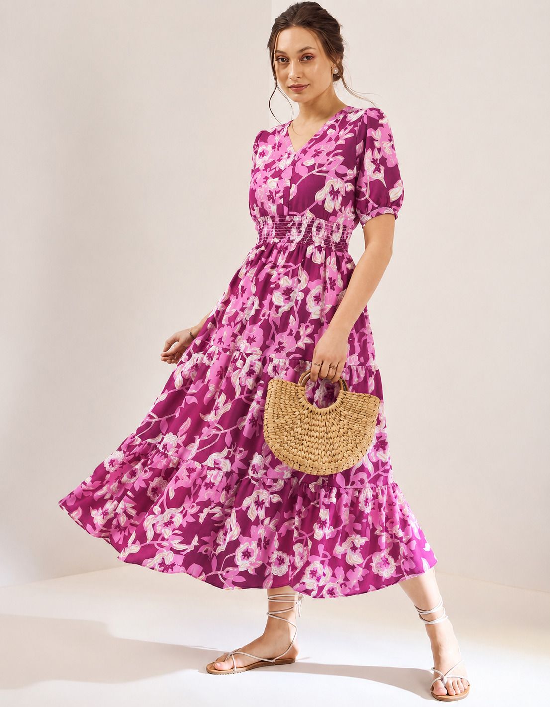 deklook Women Fit and Flare Black Midi/Calf Length Dress-picture-23