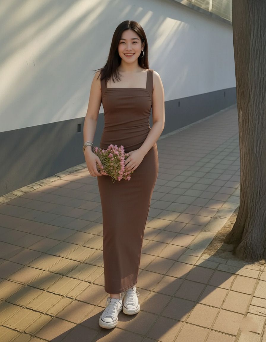 spivoz Women Bodycon Maroon Midi/Calf Length Dress-picture-32