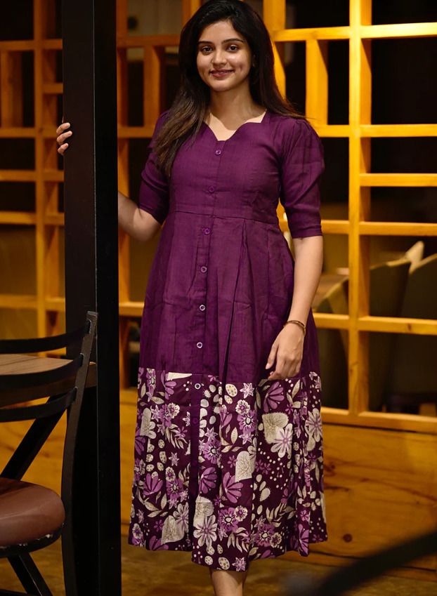muskan fab Printed Viscose Rayon Stitched Flared/A-line Gown-picture-22