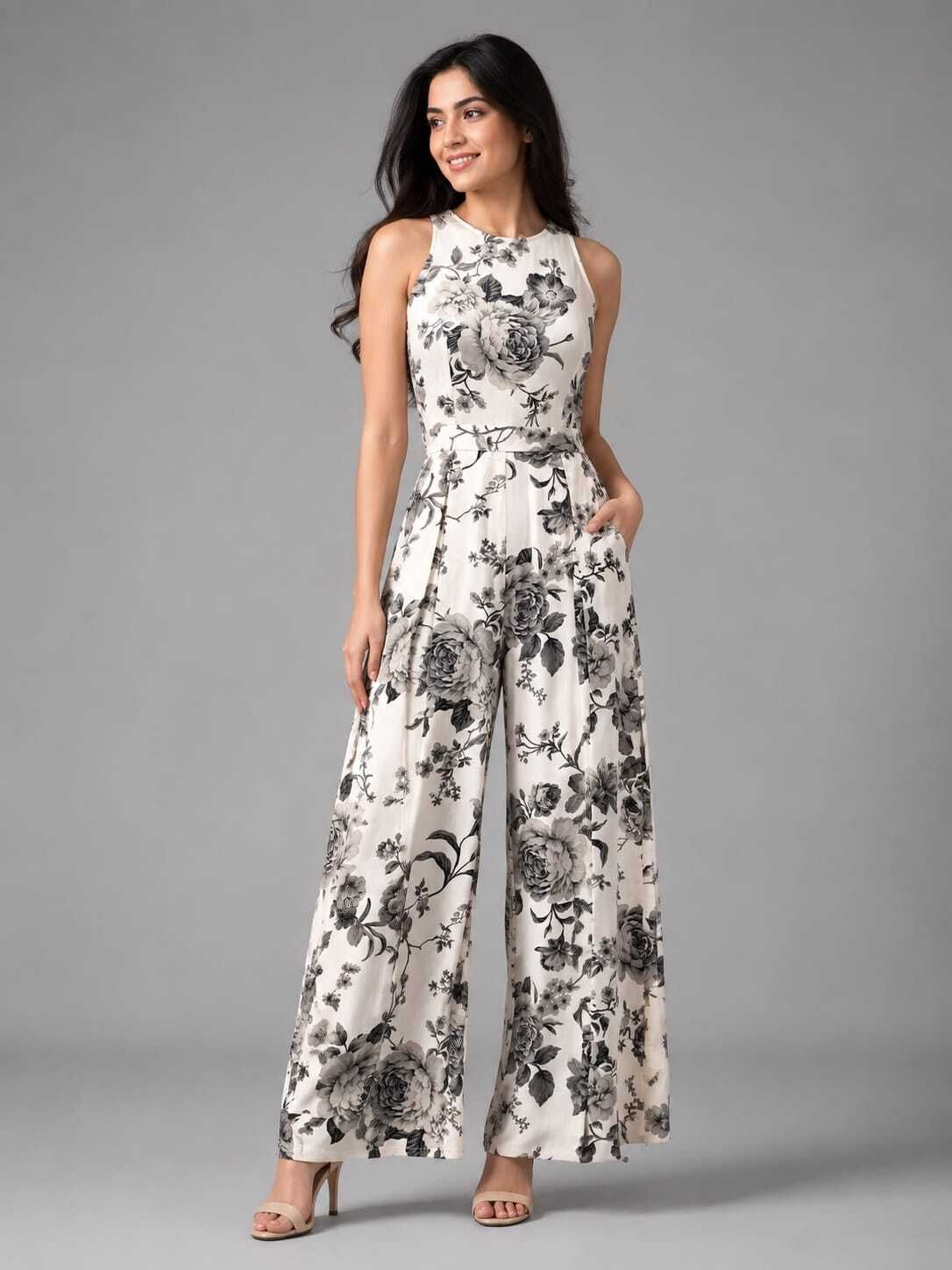 overchase Floral Print Women Jumpsuit-picture-24
