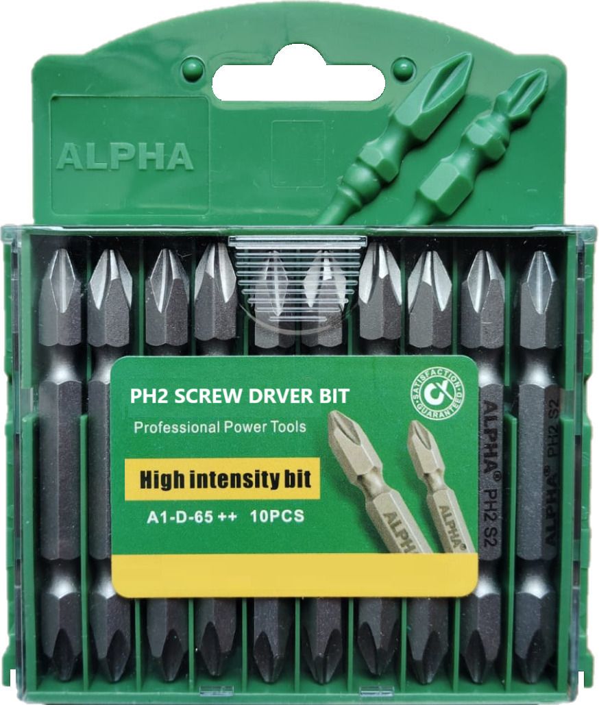 Screw-Driver PH2 65MM screw driver bits (Pack of 10)-image-13