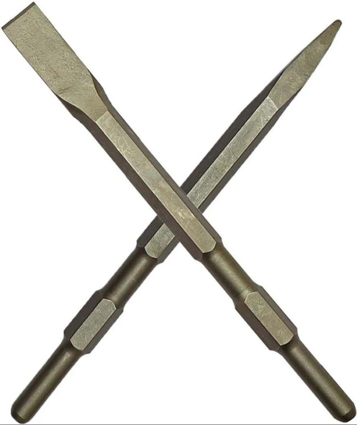 HEAVY DUTY FLAT (22X280MM) & POINTED (17X280MM) HAMMER DRILL BIT-image-22