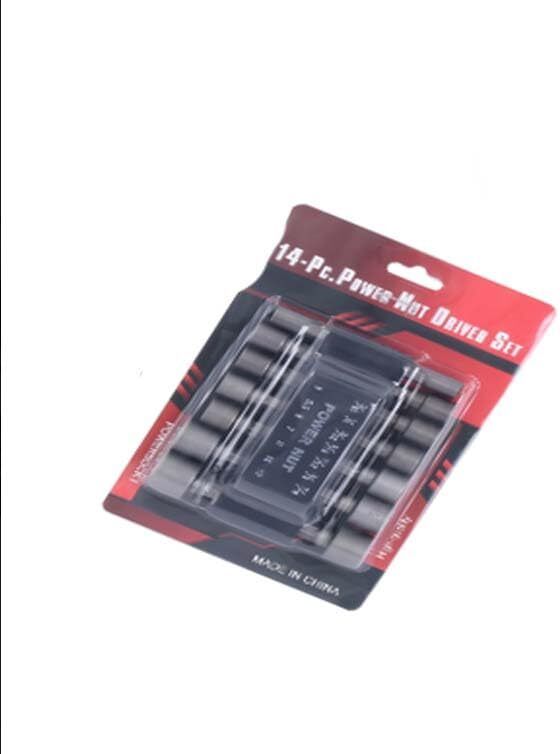 14 Pcs Power Nuts Driver Drill Bit Tools Set 1/4'' Driver Hex Wrench Screw Impact Bit Set for Power Tools, Electric Drills Screwdrivers-image-24