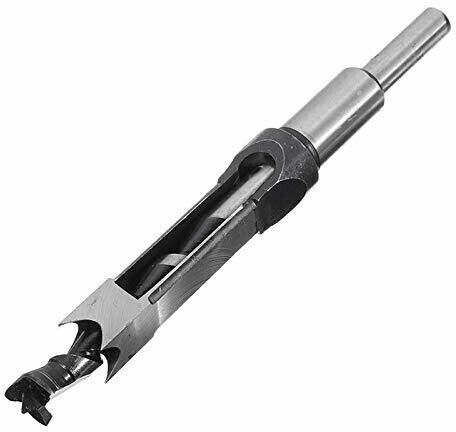 10mm Square Hole Mortiser Drill Bit Mortising Chisel Woodworking 3/8"