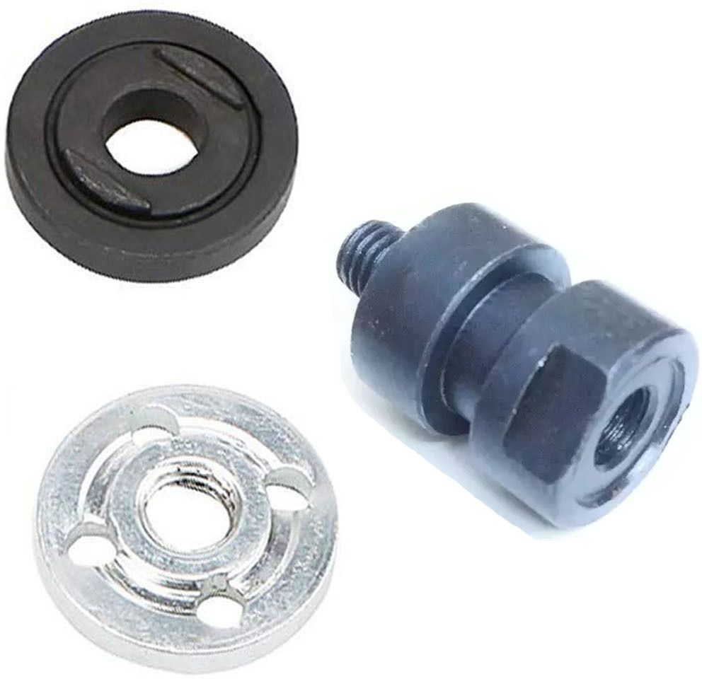 4 inch (100mm) Angle Grinder Double Wheel Adaptor /Nut/Attachment for Using Two Blades Together with Gear and Pinion DNGP012 Rotary Tool-image-20
