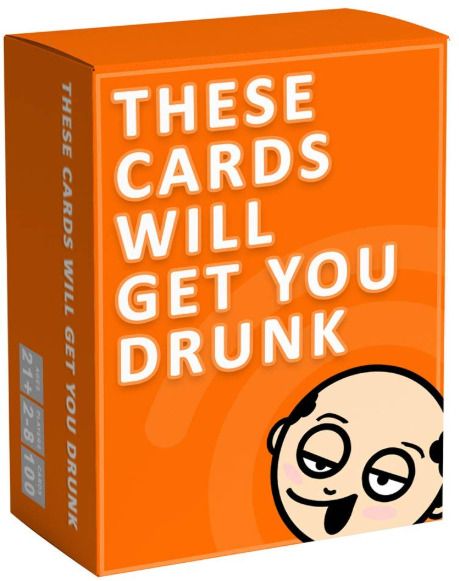 These Cards Will Get You Drunk Fun Adult Drinking Game for Parties, Players 2-8 Drinking Roulette