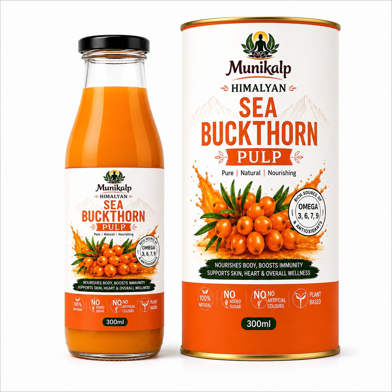 Sea Buckthron Pulp Rich in Antioxidants Support Skin, Heart & Overall Wellness-image-23