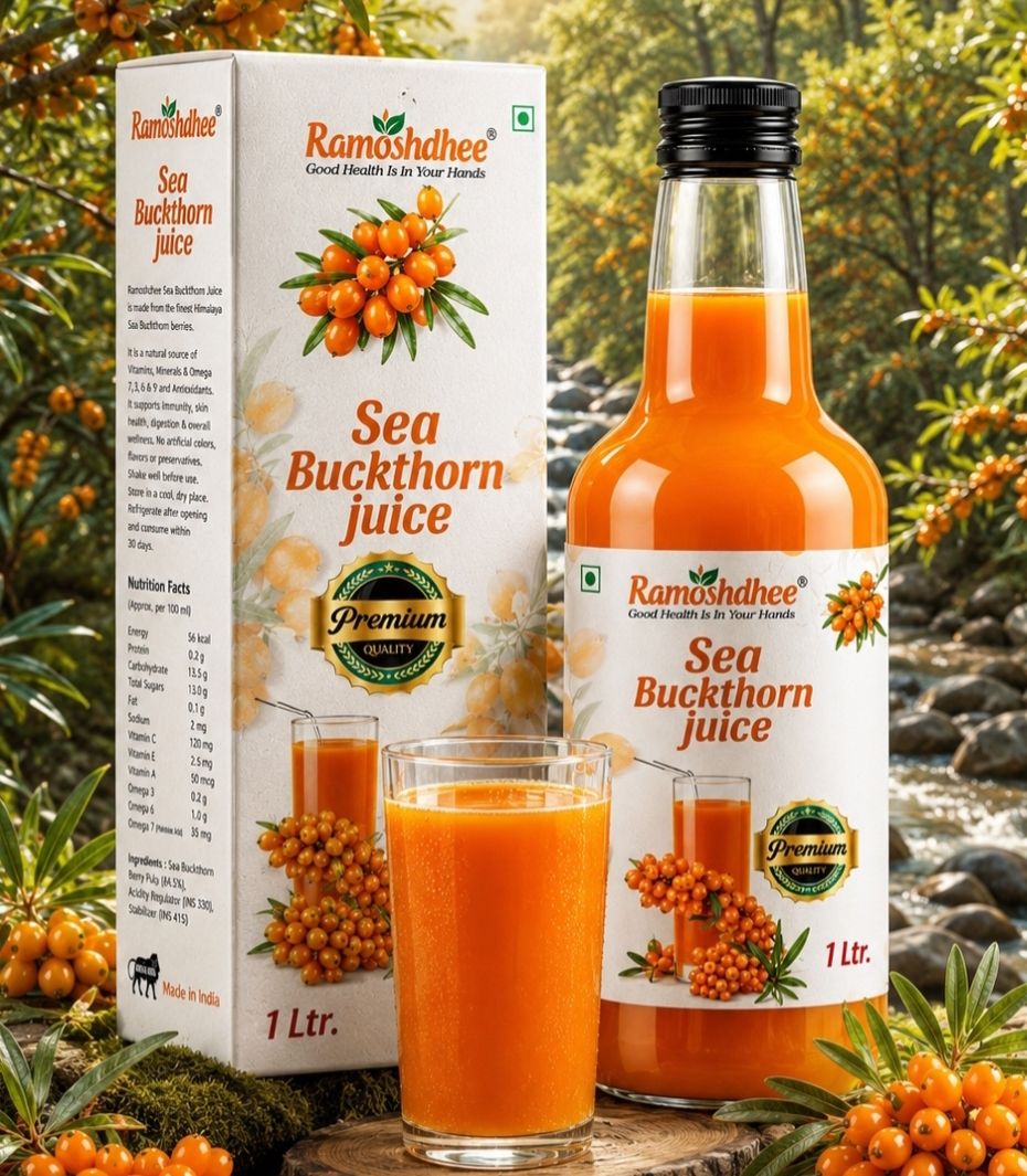 ramoshdhee Sea Buckthorn Juice Healthy Heart Immunity Booster Health Supplement-picture-40
