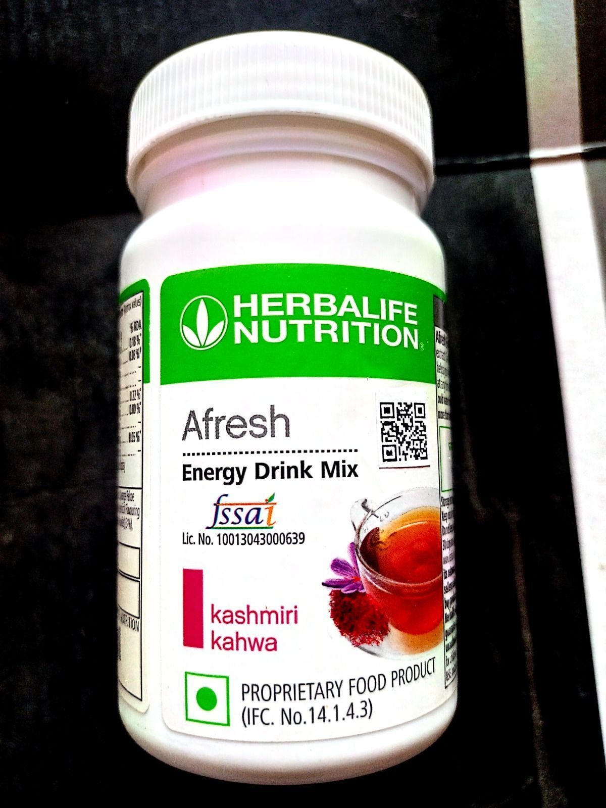 HERBA LIFE KASHMIRI KAHWA AFRESH ENERGY DRINK MIX 50G LEMON, GENGER, TULSI, ELAICHI, CHINEMON, PEACH, KASHMIRI KHAWA Powder-image-16