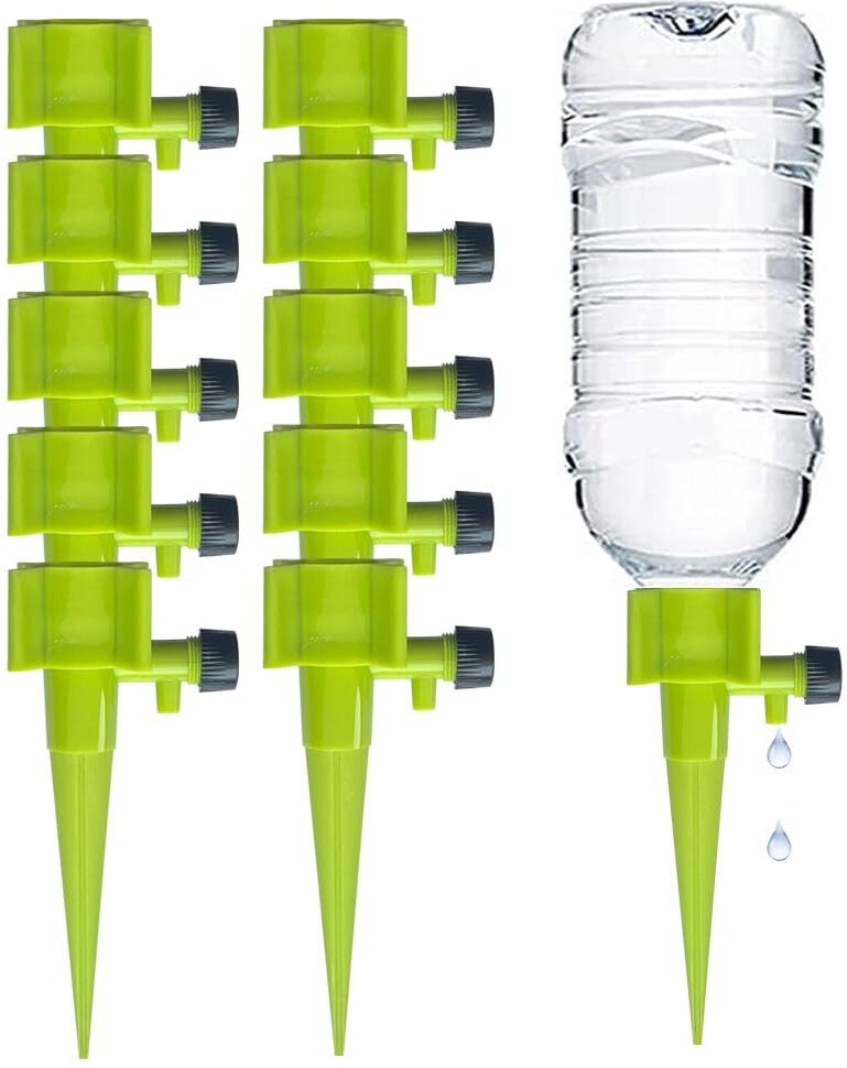 Drip Irrigation kit for Home Garden, Self-Watering Spikes for Plants Drip Irrigation Kit