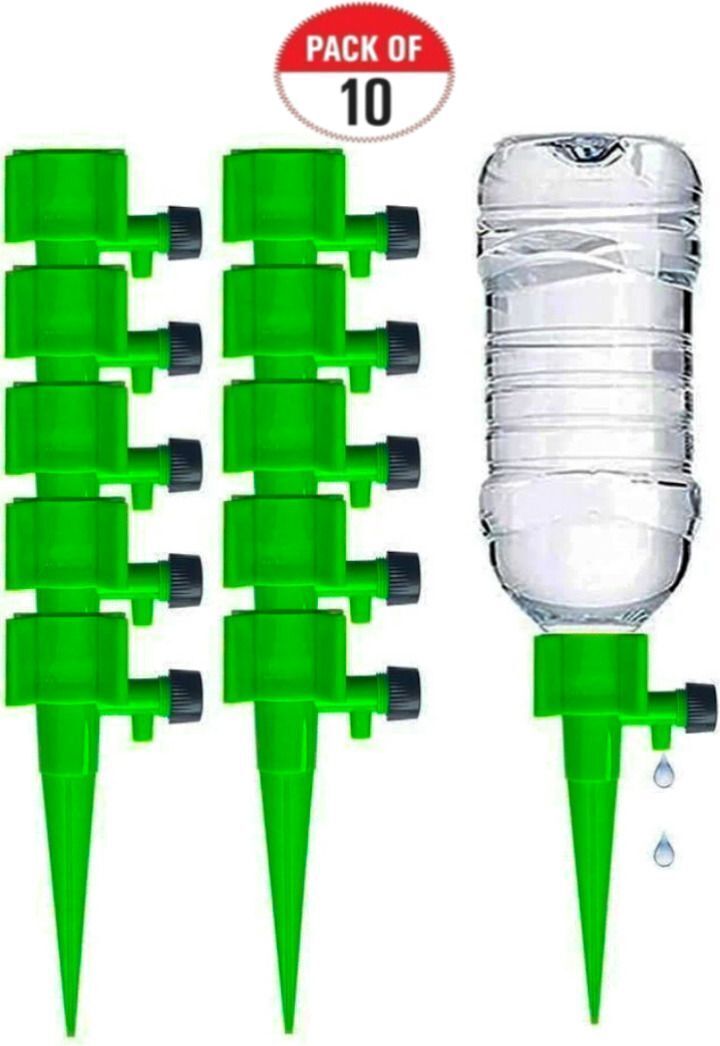 Drip irrigation kit for home garden. Self- Watering spikes for palnts Drip Irrigation Kit-image-45