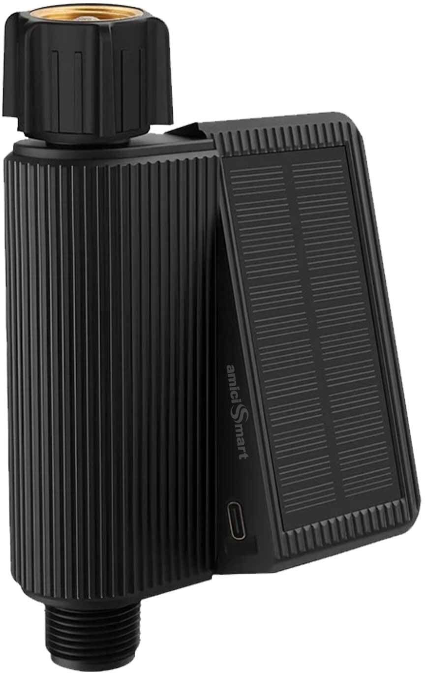 WiFi Solar Water Timer & Irrigation Controller with 3/4″ DN20 Valve, App Control Drip Irrigation Kit-image-45