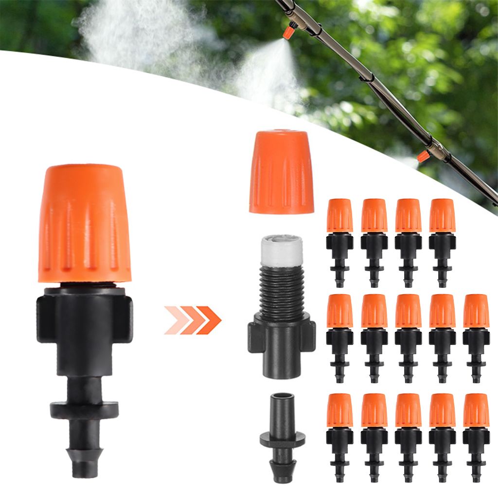 supvox Garden Sprinkler Mist Spray Nozzles Drip Irrigation Kit-picture-33