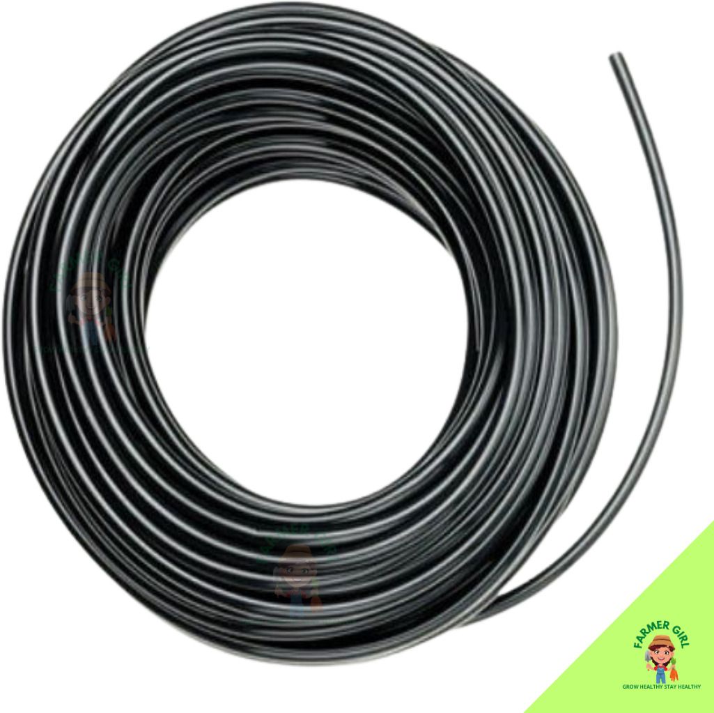 4mm Feeder line pipe (PACK -100meter) Hose connection irrigation pipe Drip Irrigation Kit
