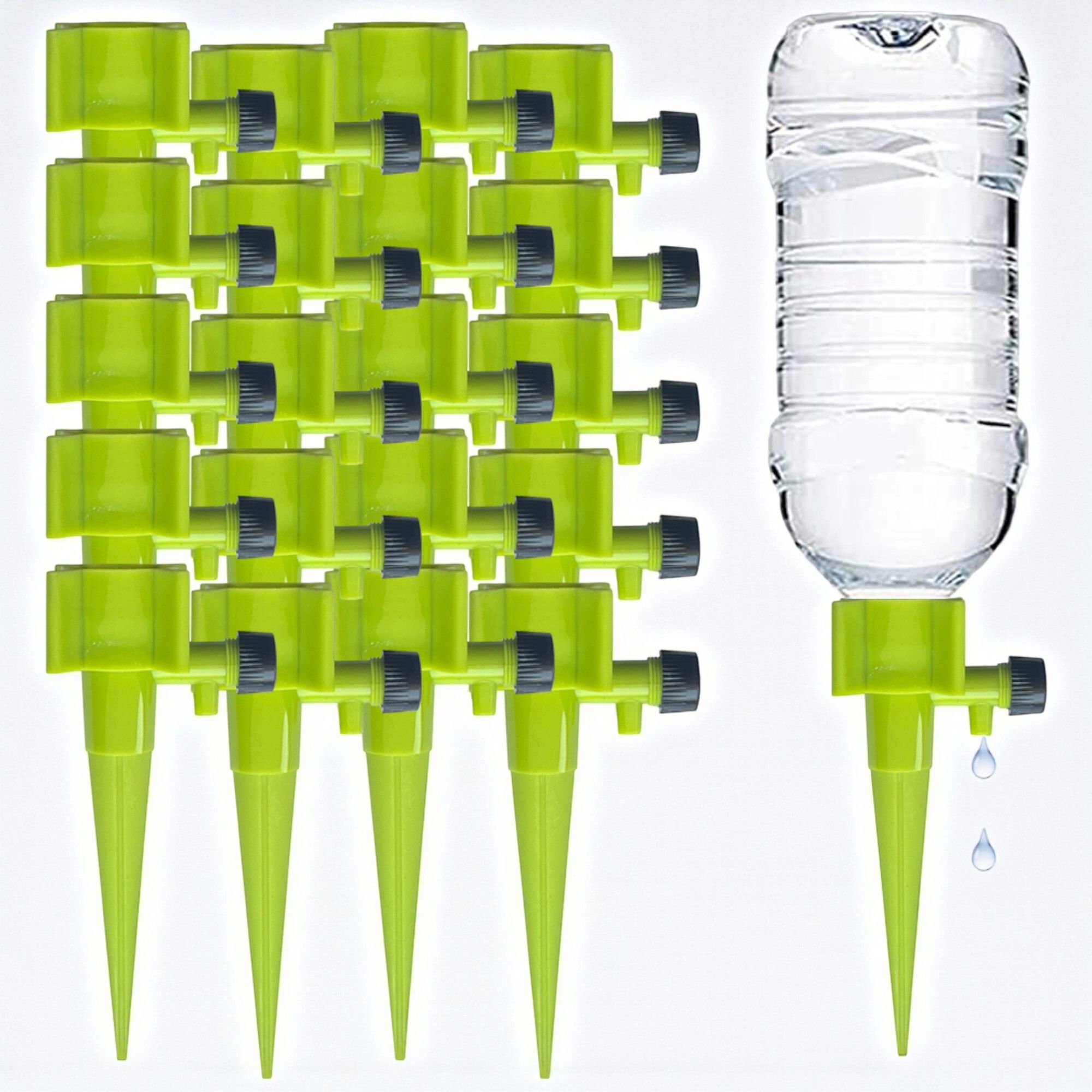 Self-Watering Plant Spikes, Automatic Drip Irrigation System pack of 20 Drip Irrigation Kit-image-33