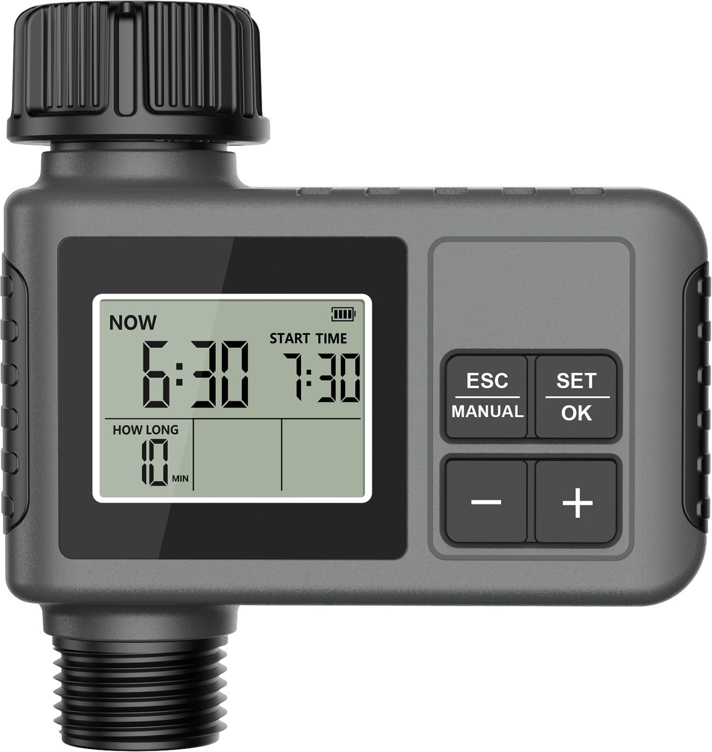 Automatic Water Timer Programmable LCD Display for Garden Lawn Drip Irrigation Kit-image-38