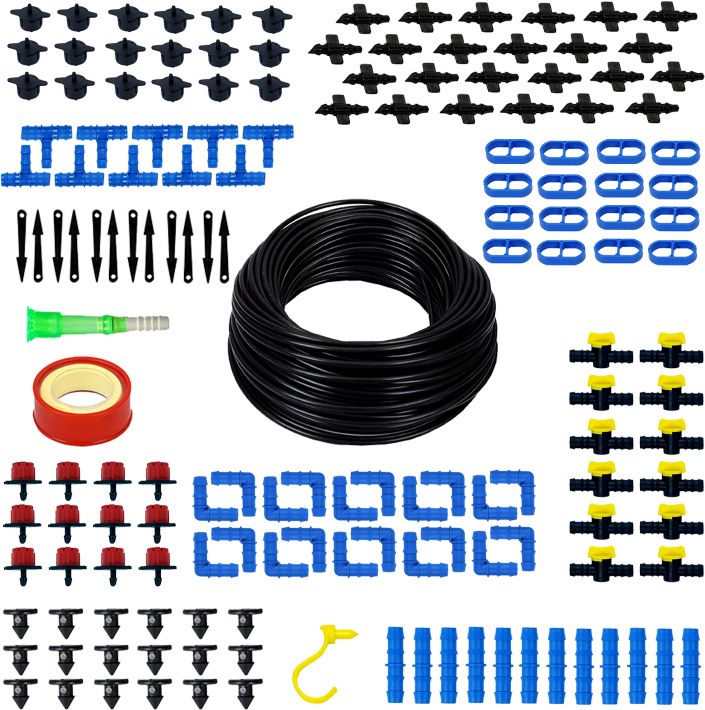 Plants Drip Irrigation Watering Kit (60 Plants Kit) Drip Irrigation Kit-image-36