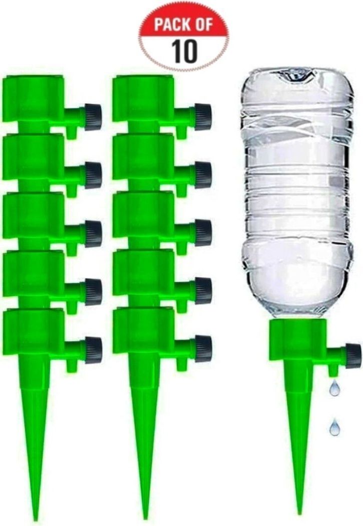 Drip irrigation kit for home garden. Self- Watering spikes for palnts-b Drip Irrigation Kit-image-24