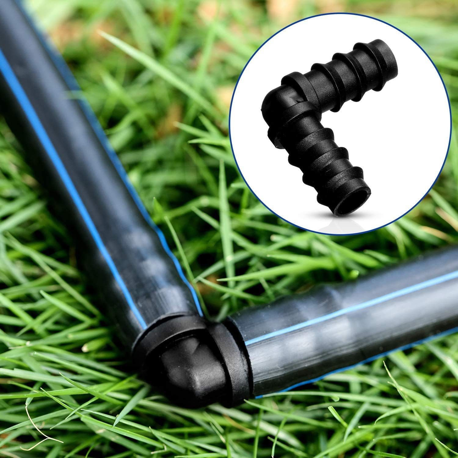 16mm Elbow Connector for Drip Irrigation Pipe Pack of 25 Drip Irrigation Kit-image-37