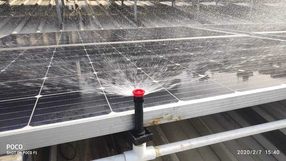 10 pic PVC 360 Degree 12 fit Solar Panel Cleaning Sprinkler Drip Irrigation Kit-image-30