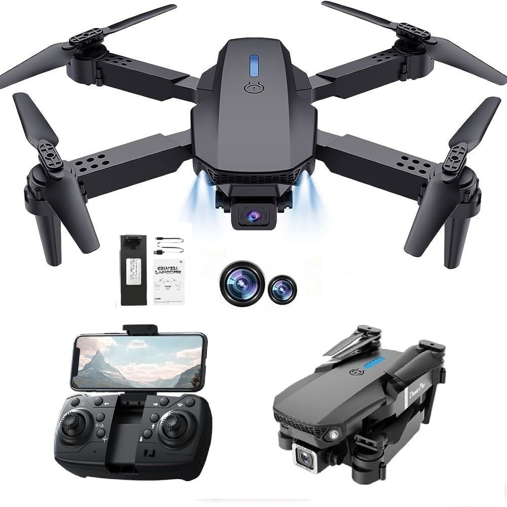 rivalwilla Foldable Drone with 4k Camera One Key Takeoff & Carry Case Drone-picture-21
