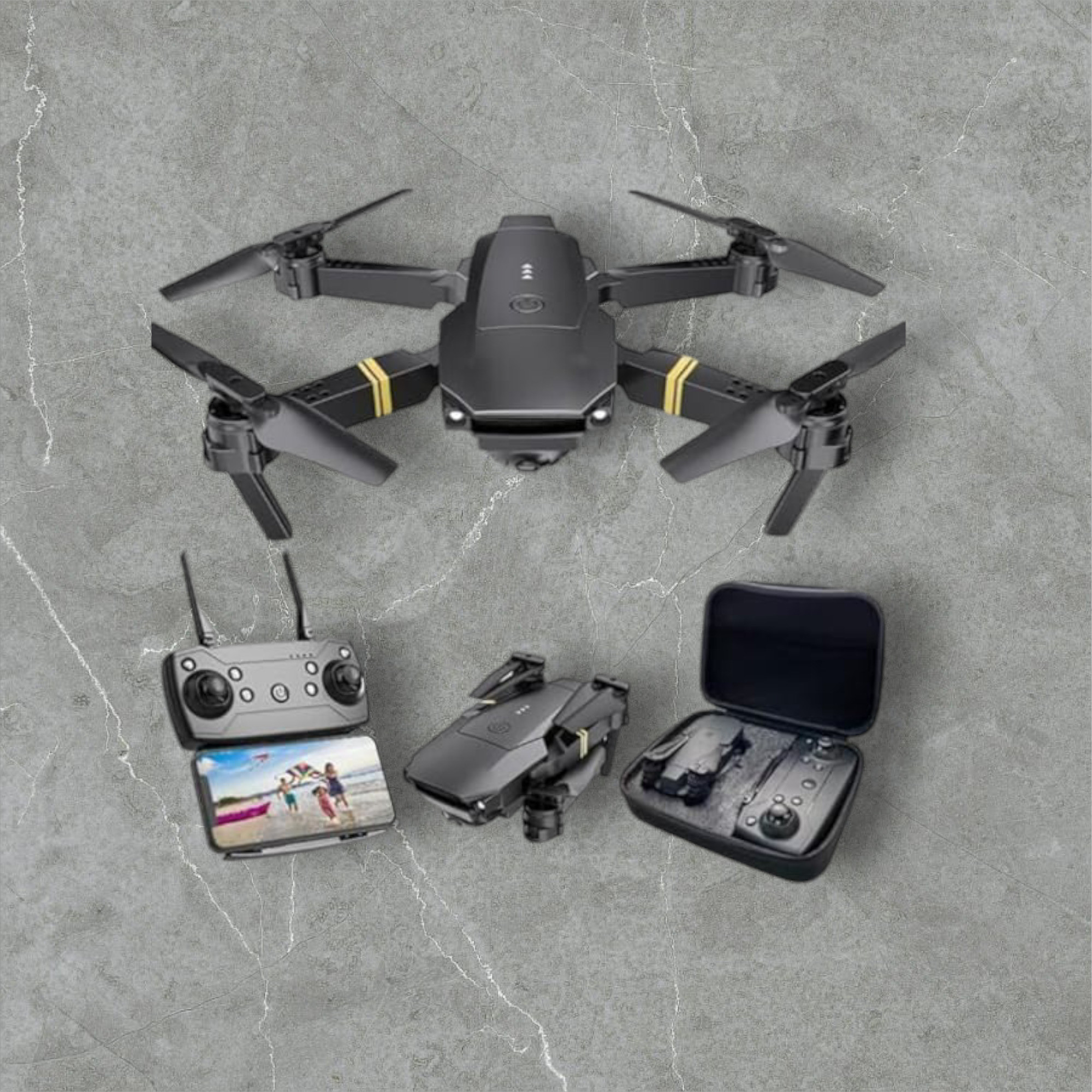 swa mi Foldable Remote Control Drone with Camera HD Wide Angle Lens_10 Drone image 1